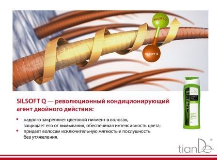 Шампунь-маска с кератинами для окрашенных волос TianDe