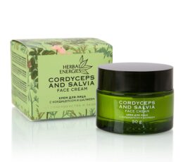 *Крем для лица с кордицепсом и шалфеем Phyto Code, 50г