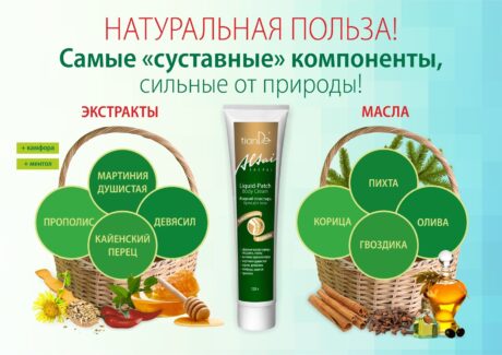 Крем для тела Жидкий пластырь от TianDe