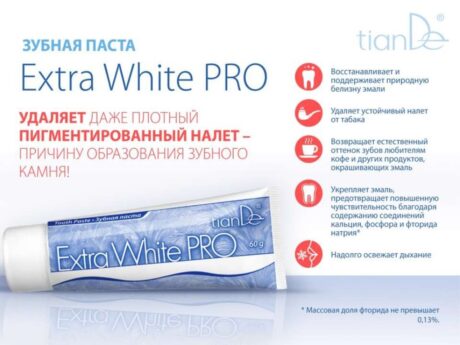 Зубная паста Extra White PRO