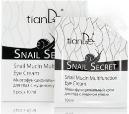 *Многофункциональный крем для глаз с муцином улитки Snail Secret