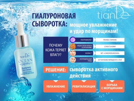 Гиалуроновая сыворотка для лица
