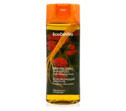 *Возрождающий шампунь с корнем женьшеня EcoDeViva, 200мл