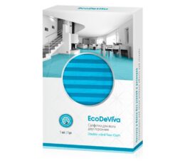 *Салфетка для пола двусторонняя EcoDeViva