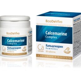 Функциональный комплекс «Кальцемарин» для сохранения молодости и свободы движений EcoDeViva, 90 таблеток
