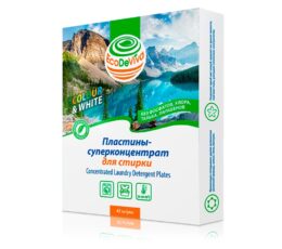 *Пластины-суперконцентрат для стирки EcoDeViva, 42 шт