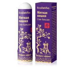 *Стик-бальзам «Мятная вишня» EcoDeViva